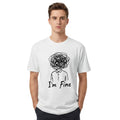 I'm Fine Graphic Print Unisex T-Shirt
