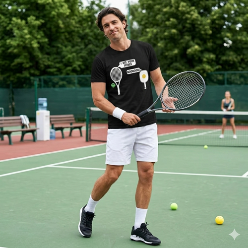 Funny I Am Your Father Pickleball And Tennis Unisex T-shirt