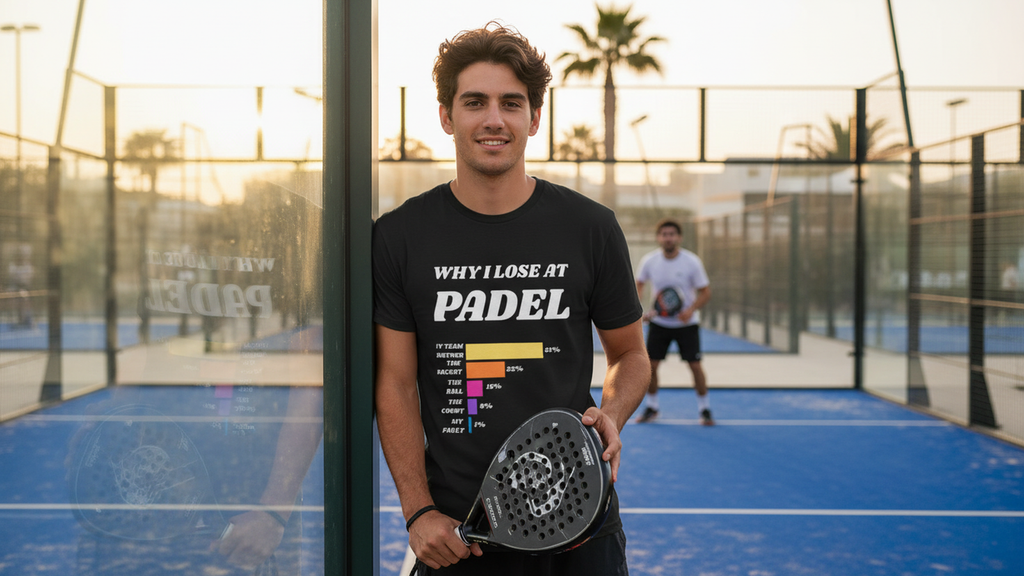 Why I Lost at Padel Tshirt