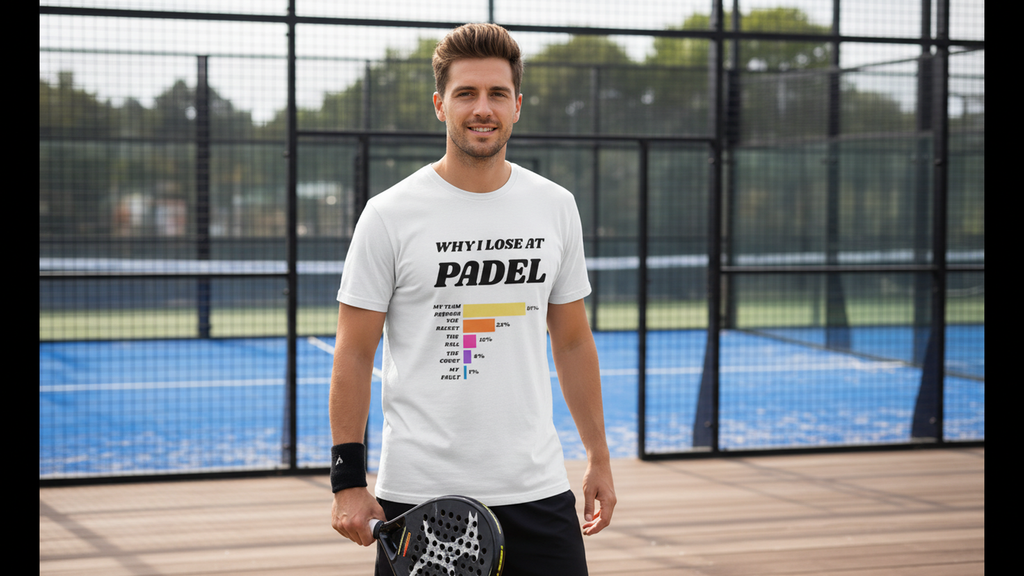 Why I Lost at Padel Tshirt